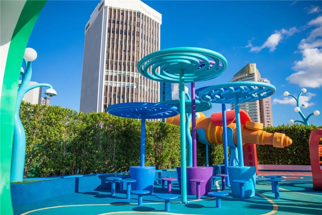 深圳汇港二期无动力设备儿童亲子乐园丨中国深圳-9