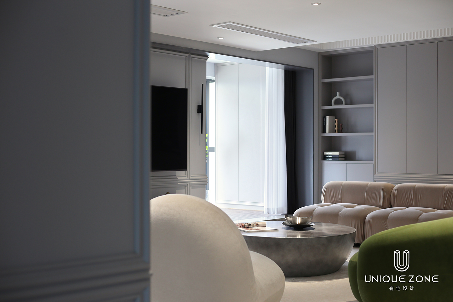 武汉金沙泊岸简约私宅,收纳与舒适并重-12