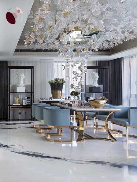 翠湖天地样板间 | 意大利艺术树脂漆打造精致空间-9