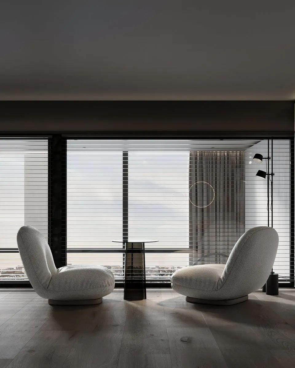 利雅得顶层复式公寓设计丨沙特阿拉伯利雅得丨LeQB Architects-83