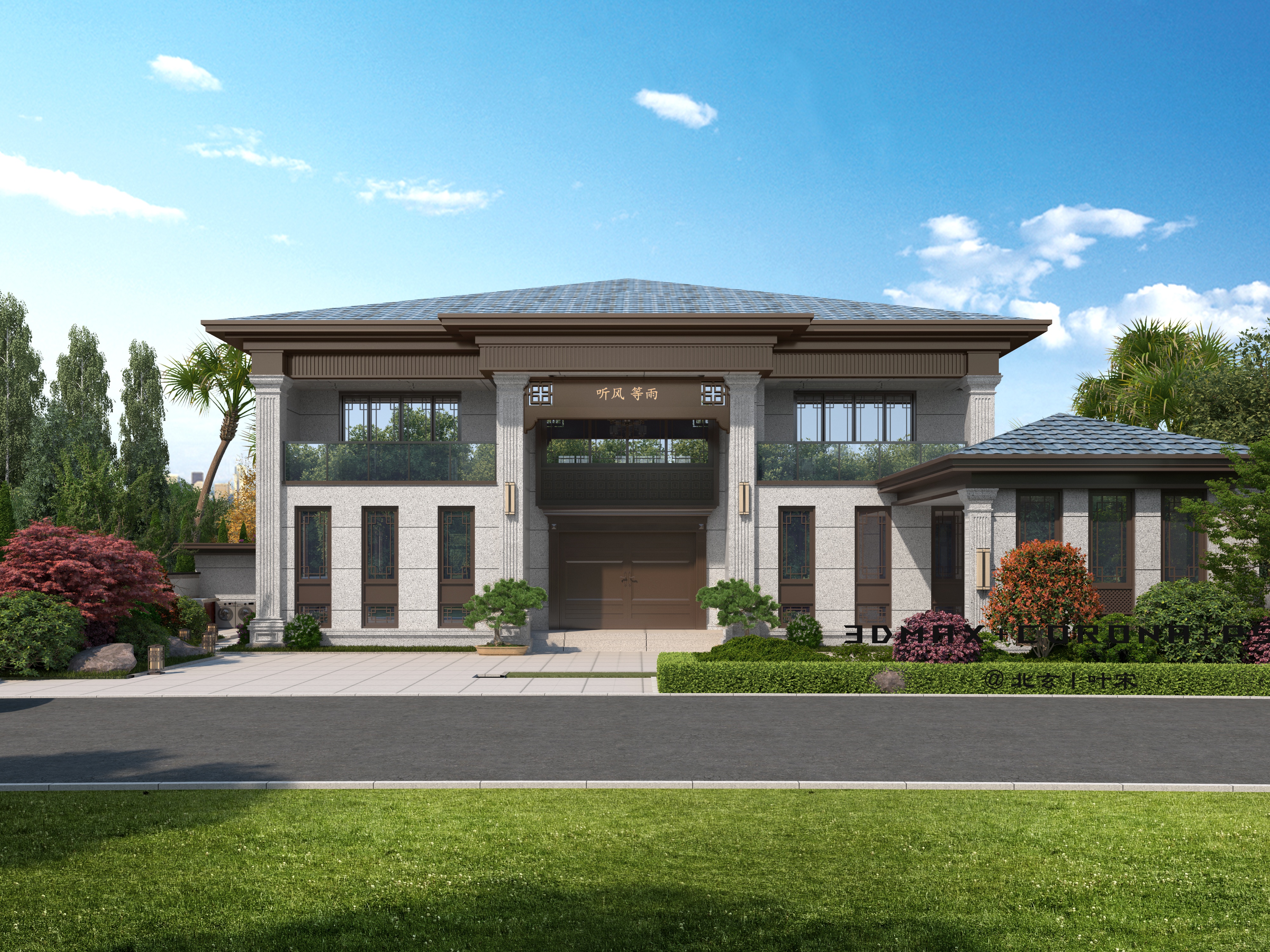 别墅外观设计丨大宅设计-9