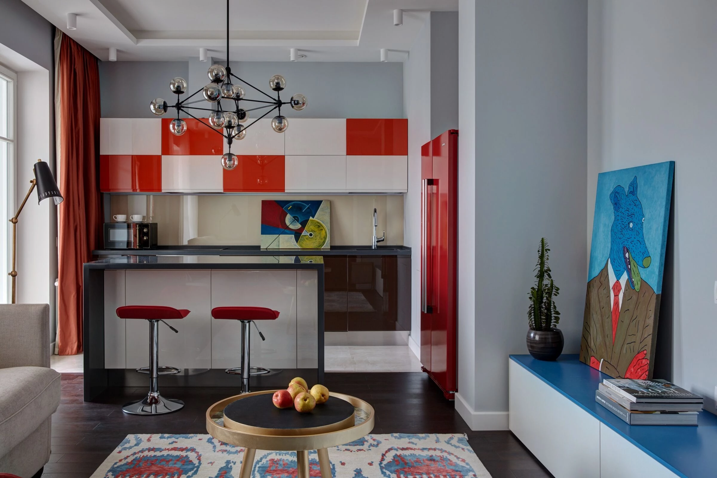 莫斯科年轻油商公寓，现代休闲空间-10