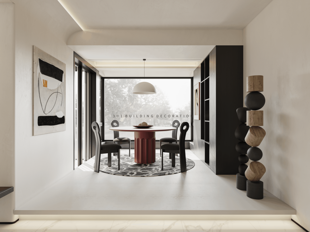 极简之美,盛放心中的热爱丨三零一建筑装饰事务所-28