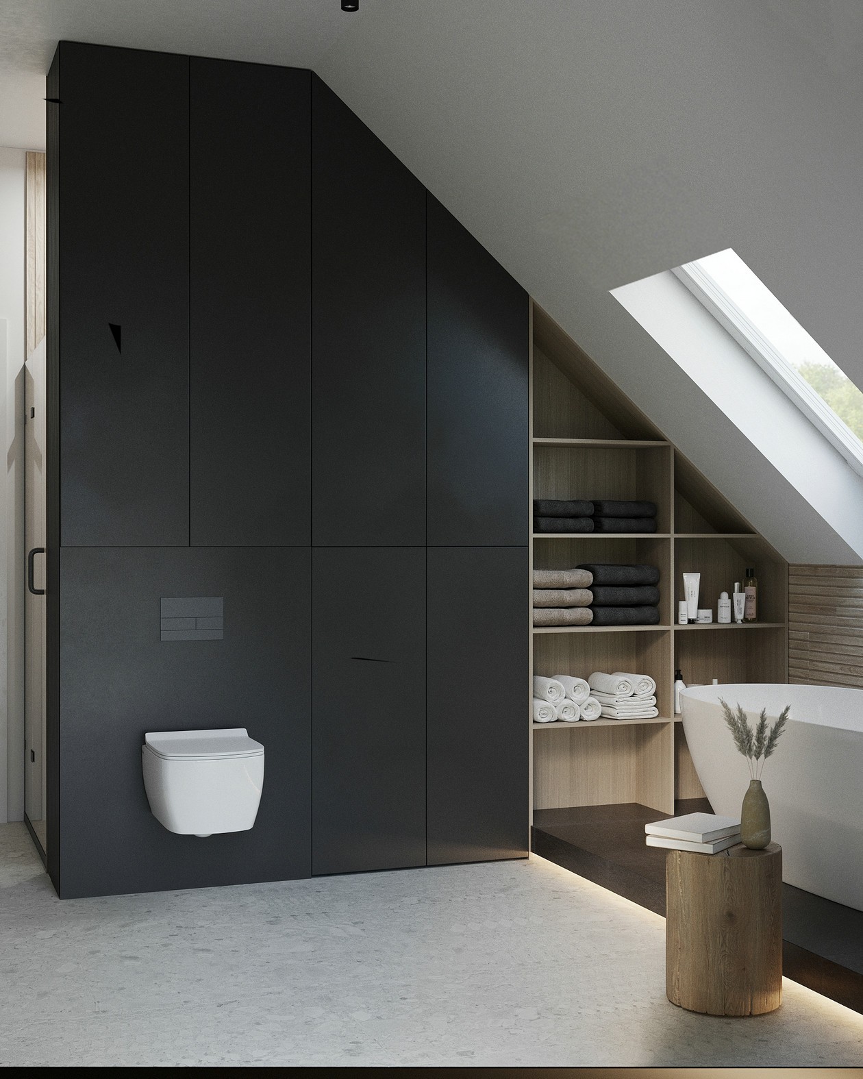 乌克兰 255㎡浅色系住宅设计-28