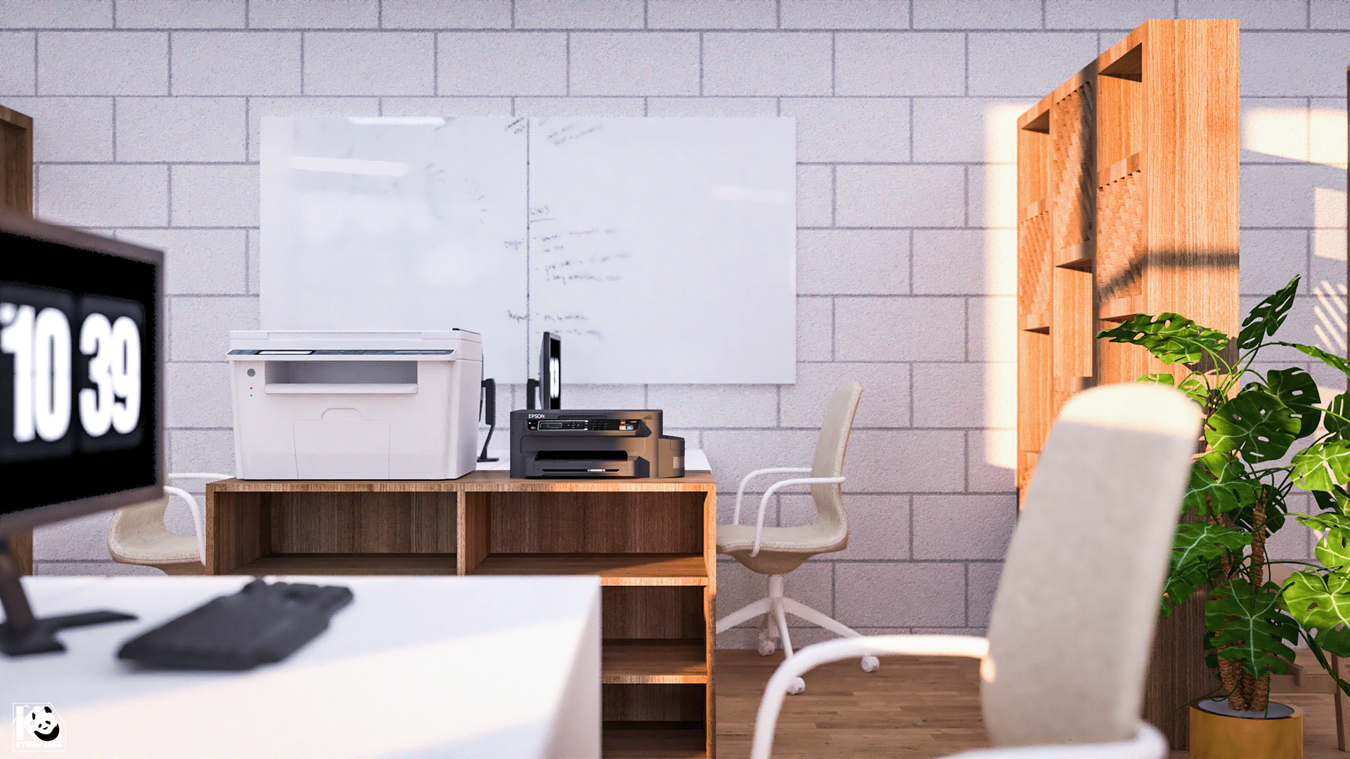 小型办公室室内设计-13