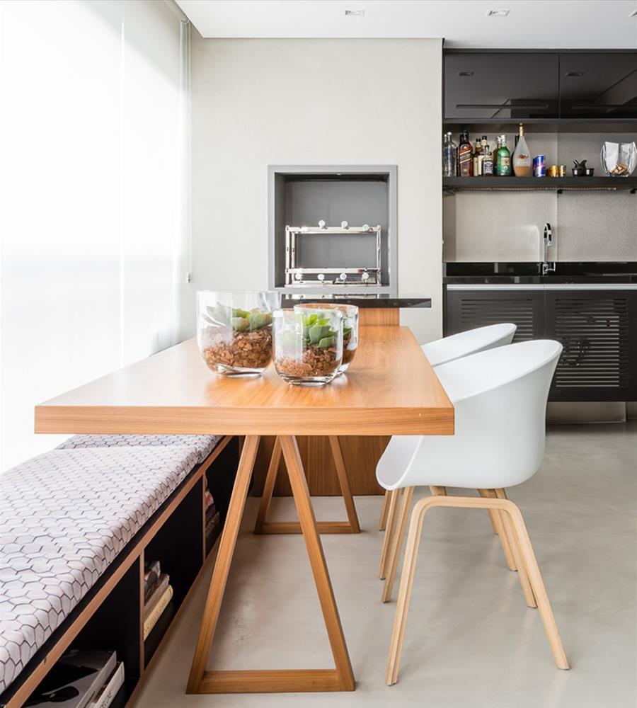 巴西 Apartamento GO · 现代简约风格的多功能公寓设计-11