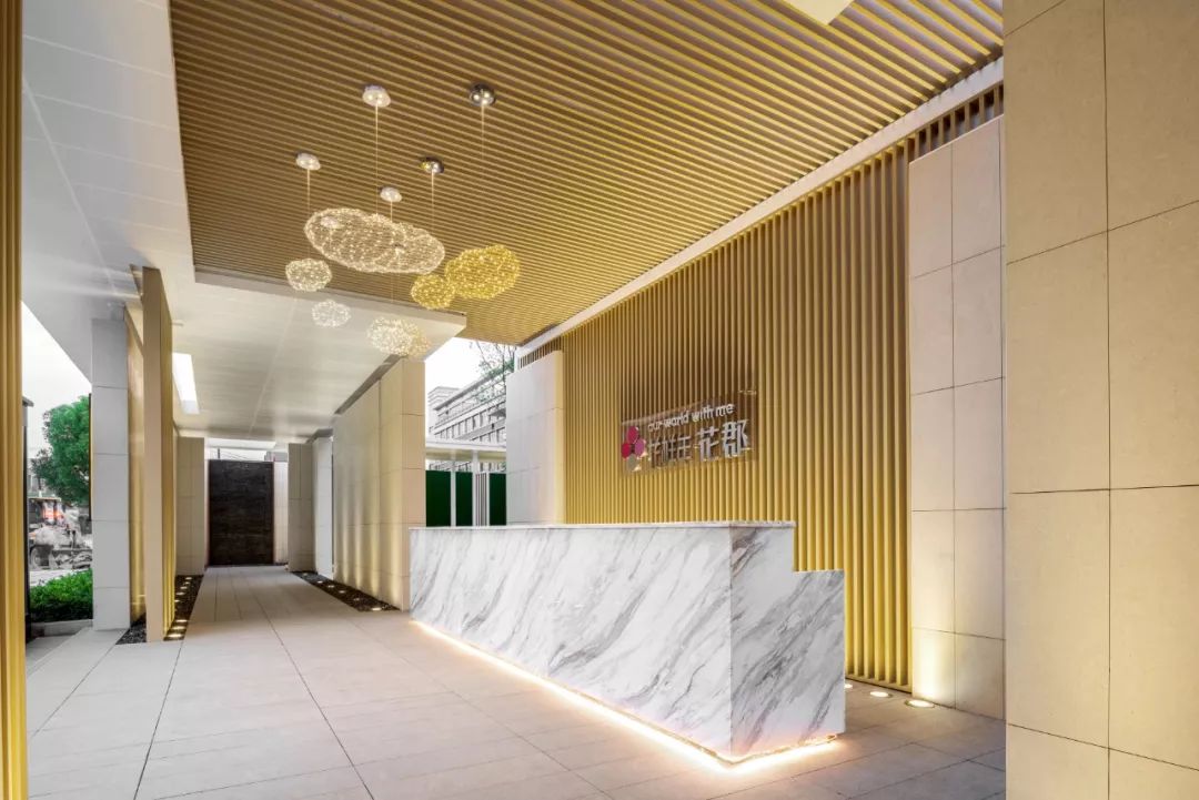 武汉花样年花郡 | 190 万的展示区如何打造水景之美-38