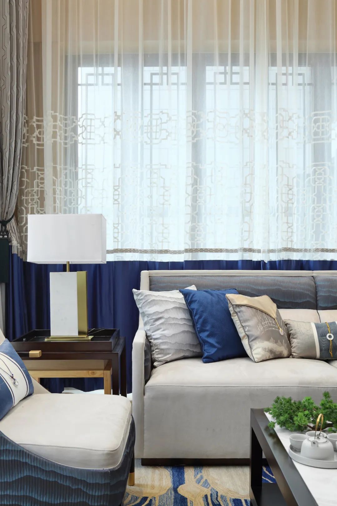 中国蓝，打造极具特色的东方意境丨再造设计-8