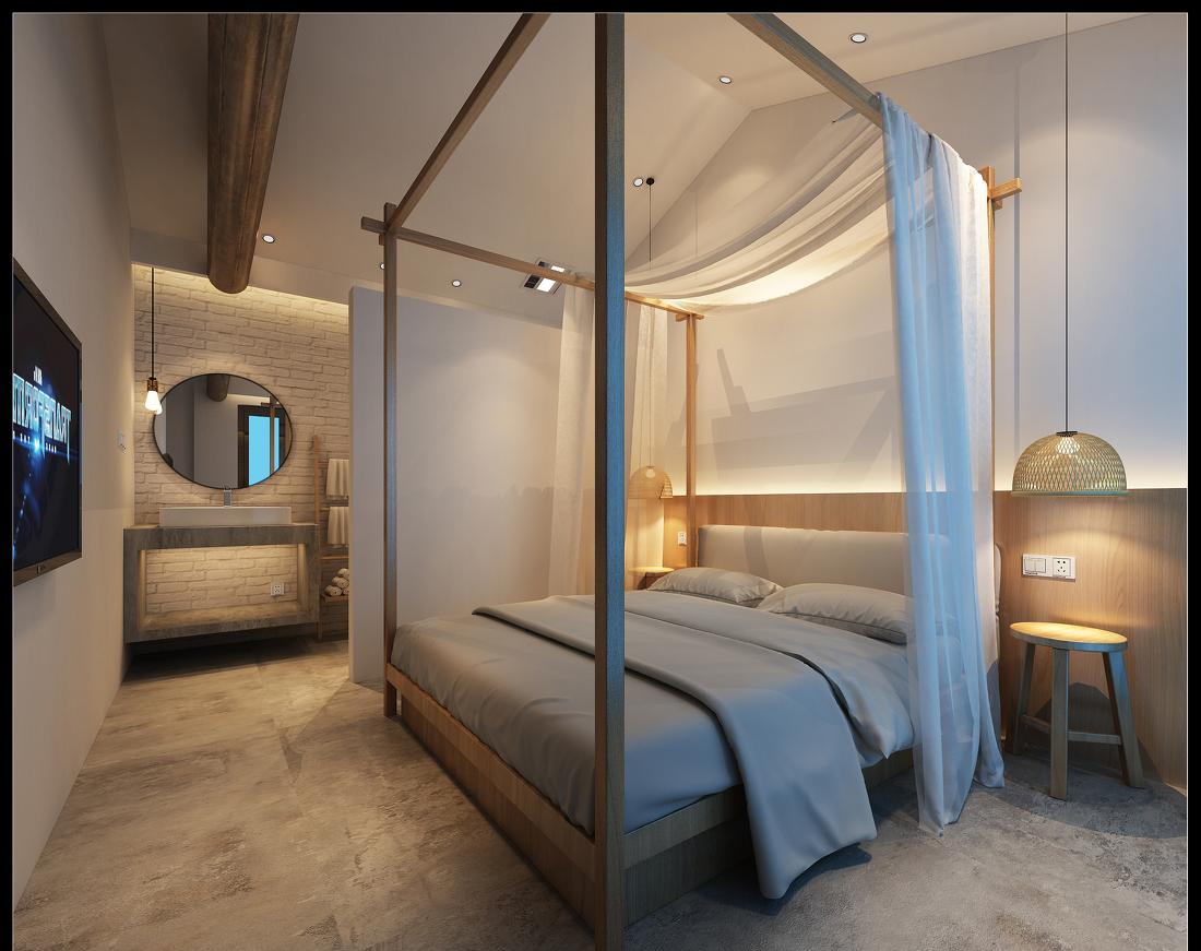 北京侘寂风民宿2#院-2