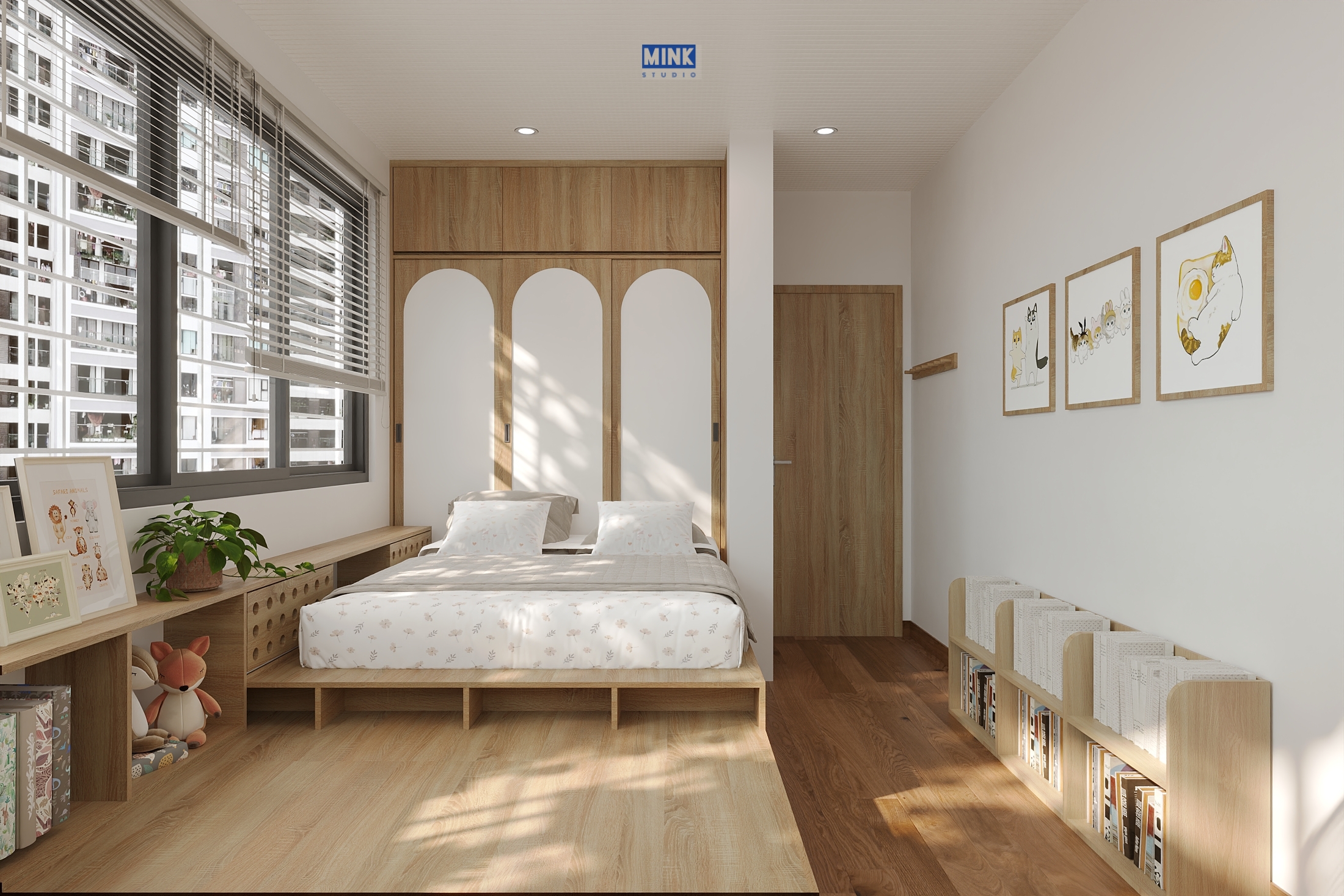 Japandi Inspired Apartment – Cozy Minimal Interior-9