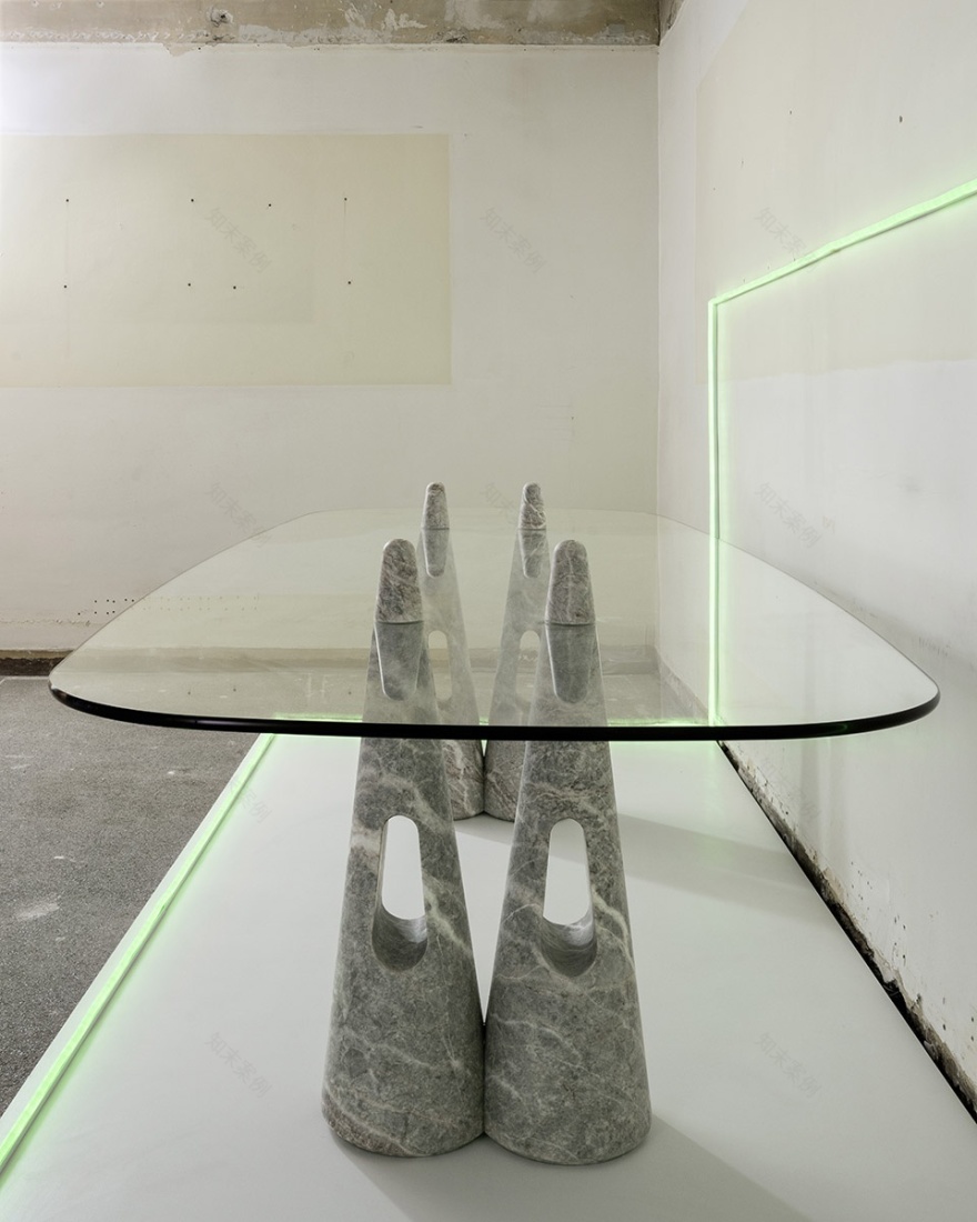 Alborz 山脉灵感 · 石材与玻璃的家具设计展丨Studio Razavi Architecture-35