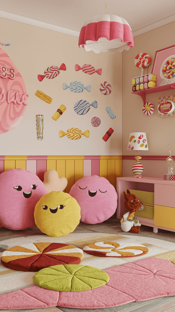 “Candyland”主题女孩房设计-30