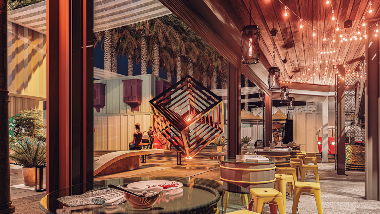 打造24小时夜生活，别具一格的集装箱特色商业街！-4