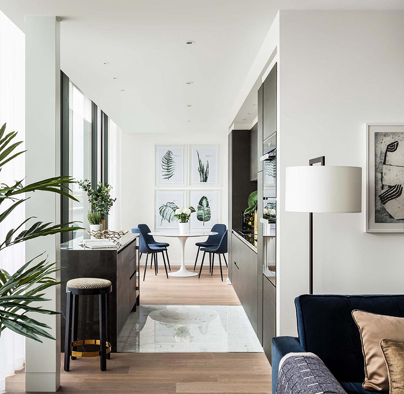 英国伦敦优雅现代设计住宅-8