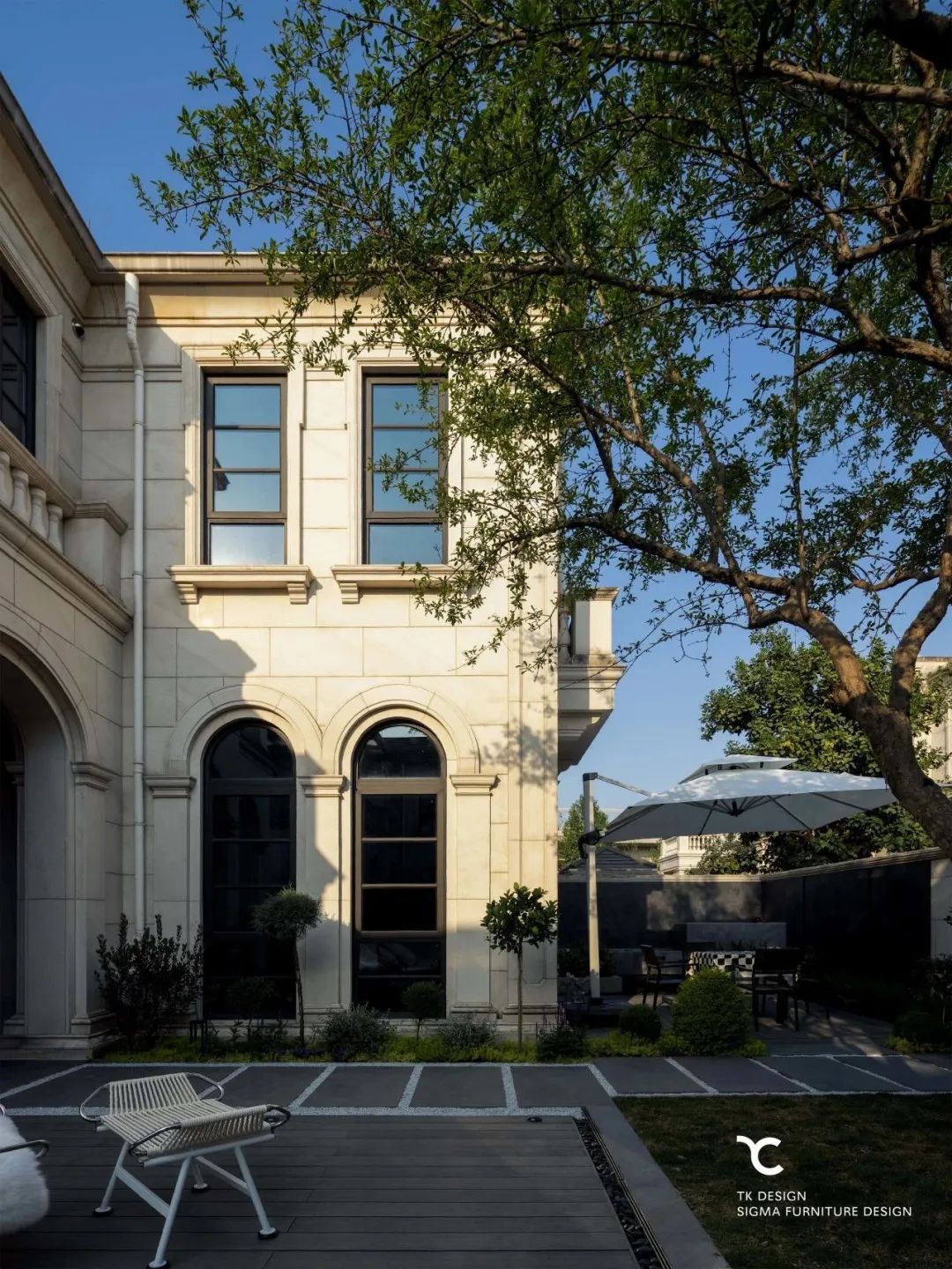 黑白灰的现代轻奢 · 龙悦湾别墅设计丨TK 设计&之和家居-92