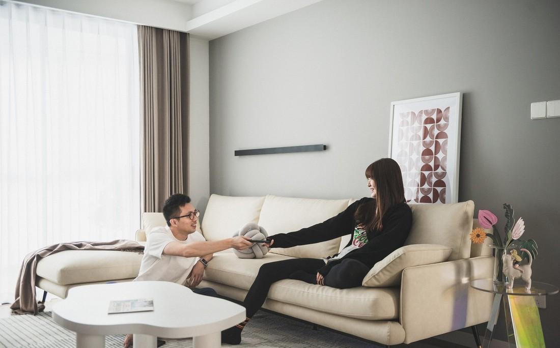 打破封闭,实现通透的两室一厅改造-24