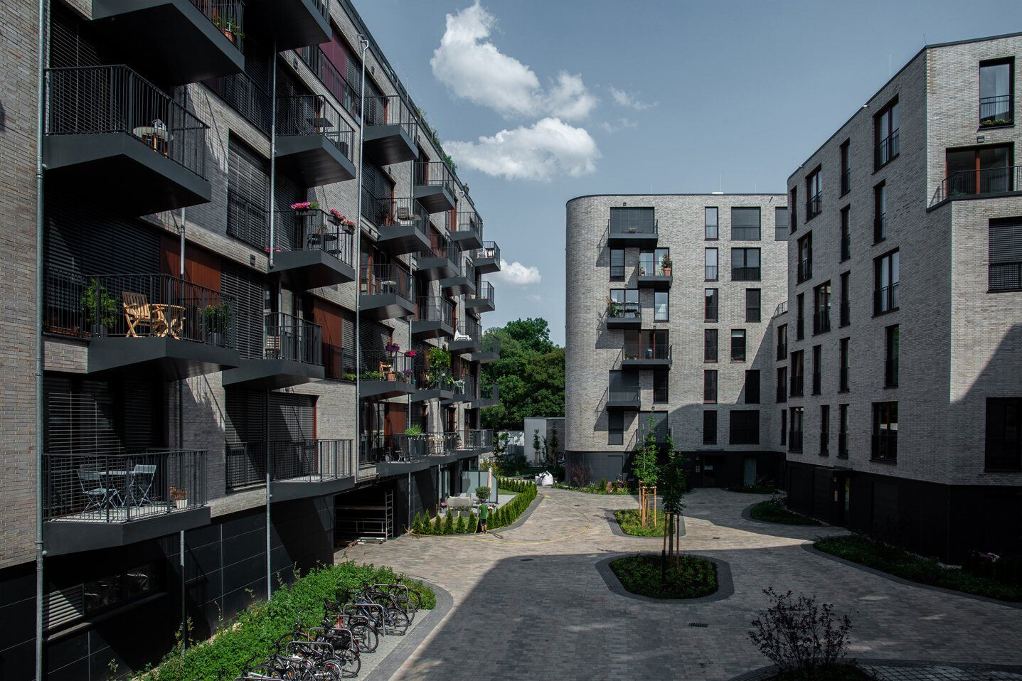 柏林市中心的绿色住宅丨德国柏林丨Gnädinger Architects-37