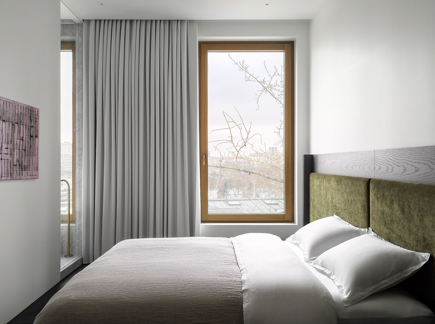 87 平米极简公寓,自然元素与功能的完美融合-19