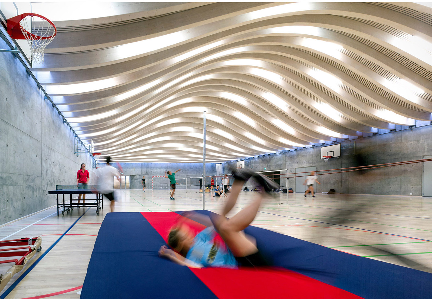 Sports - Arts Expansion at Gammel Hellerup Gymnasium  BIG-45