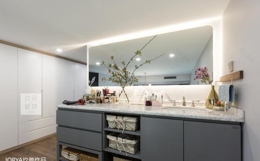 玖雅平层设计,小三居变大两居,空间利用与光线优化-50