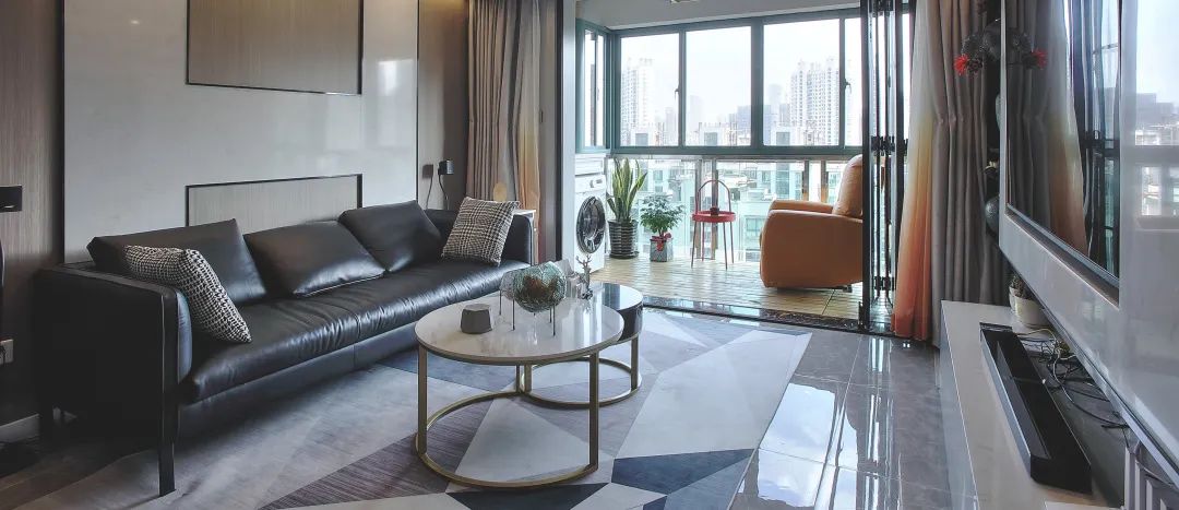 多样风格融合的客厅设计-50