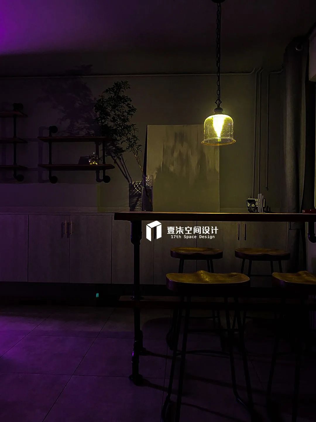 巢居轻复古设计丨one seven space design-59