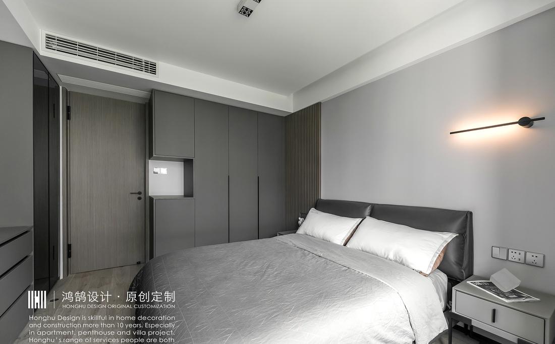 柔和光线打造温馨婚房丨中国上海丨鸿鹄设计-22