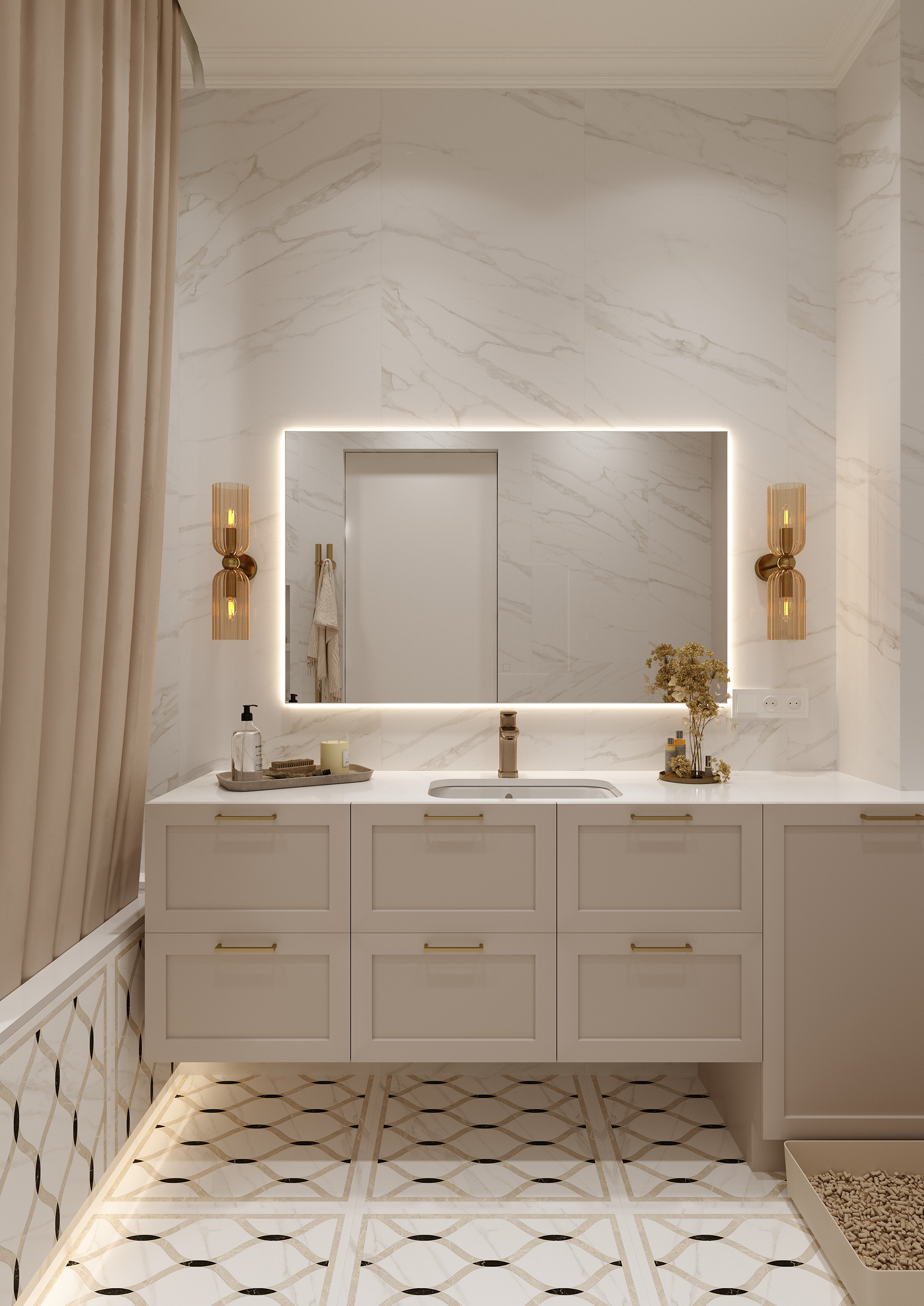 ЖК WOW Москва（莫斯科 WOW 住宅小区 ）丨俄罗斯莫斯科丨ALL IN.INTERIOR,ELLAY  STUDIO-28