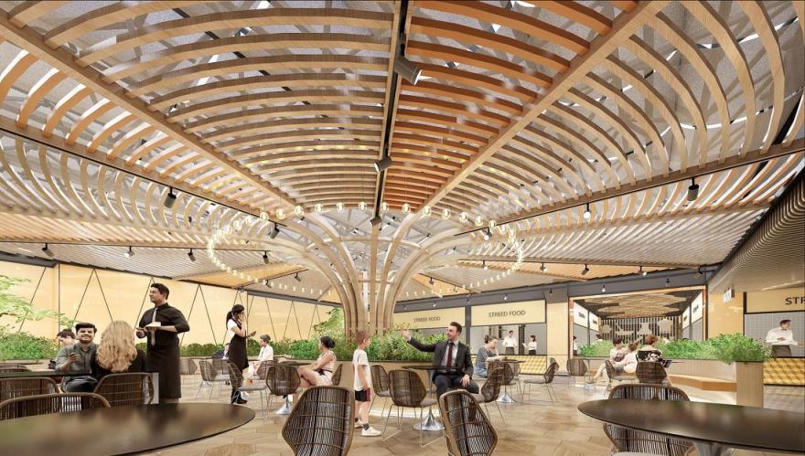 阿里美食广场 | 高原独特的现代艺术空间-28