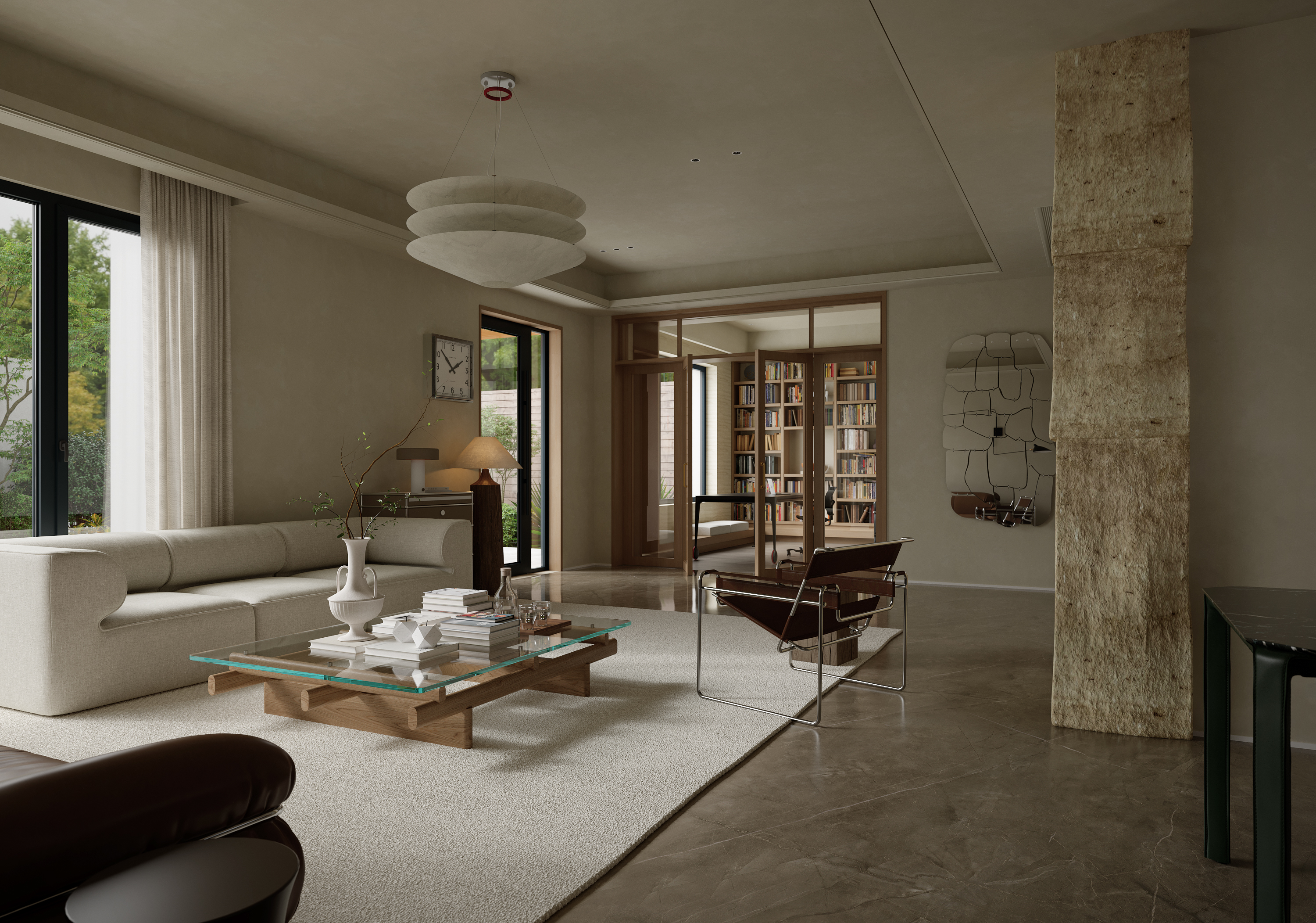 自然舒适静谧空间设计丨中国南京丨不器空间设计-8