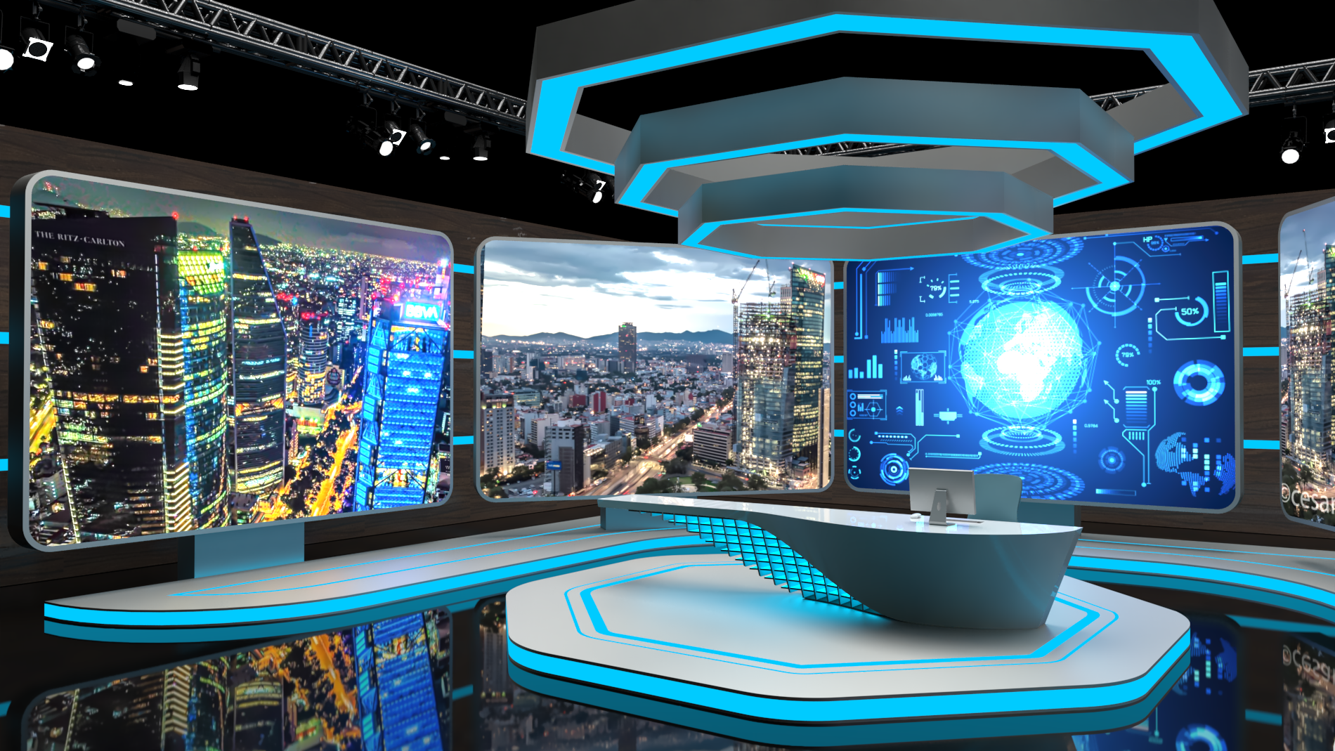 SET DE TELEVISIÓN-5