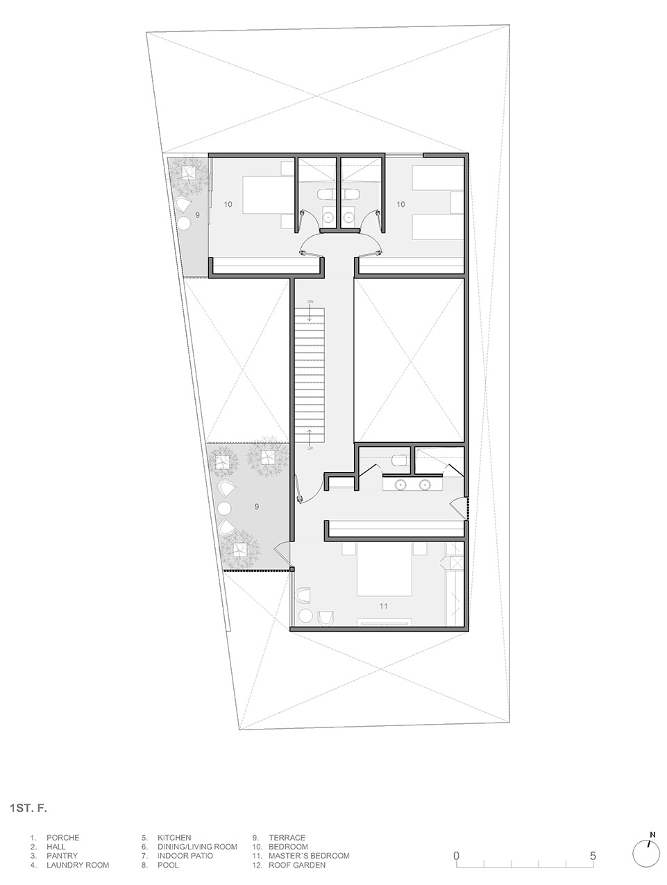 循环再利用的墨西哥Banderas住宅丨Rea Architectural Studio-49