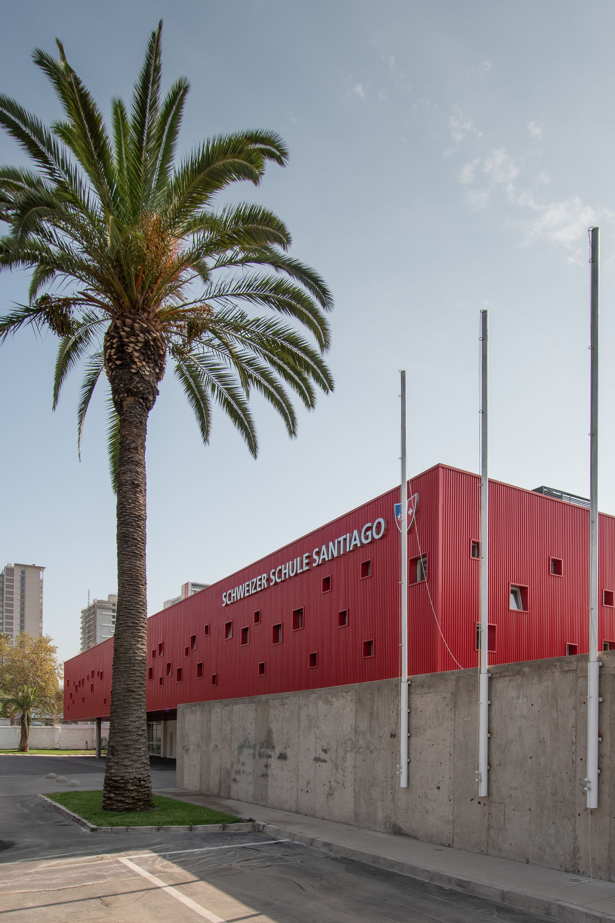 瑞士中学体育馆丨智利-10