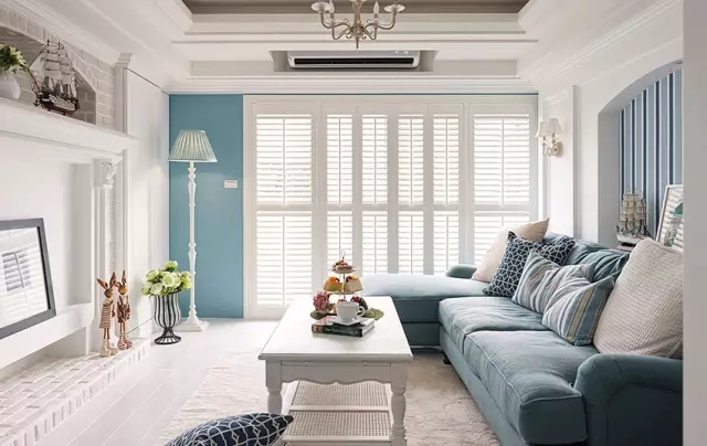 86㎡美式田园小三居 一家四口乐享童话生活-3