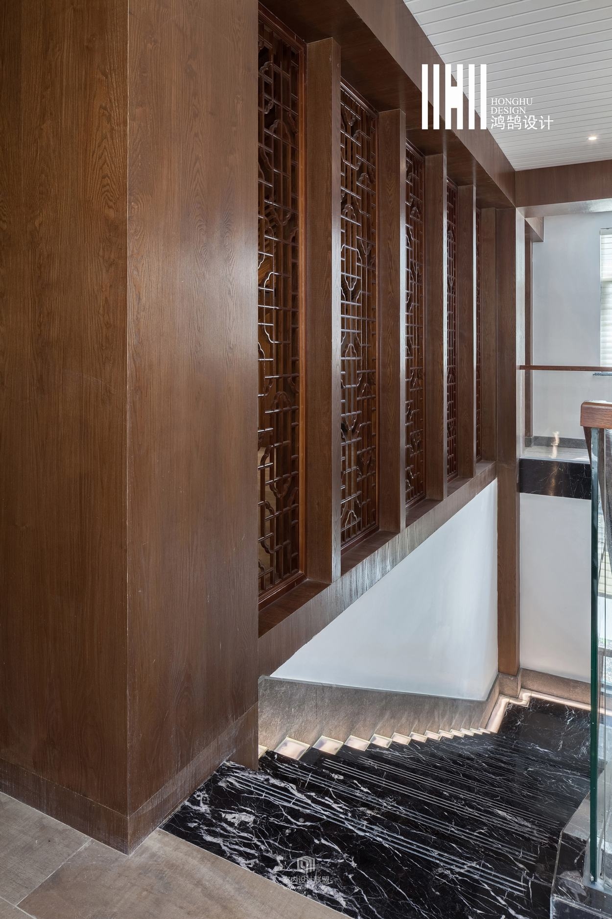 鸿鹄设计：◤吕城◢【丹阳】300㎡新中式-19