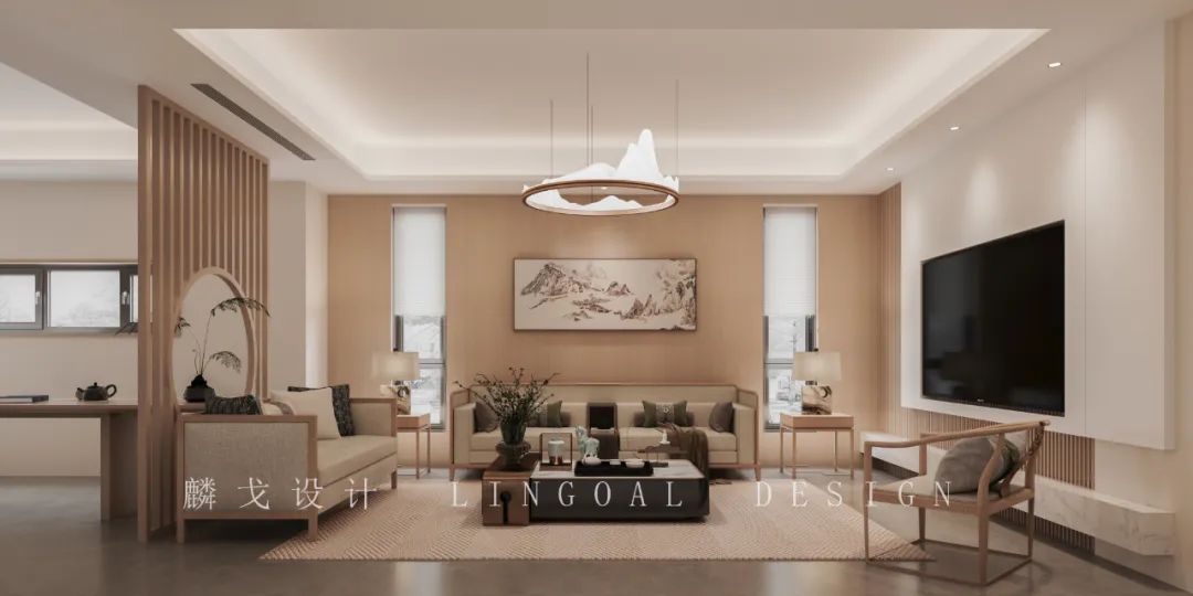 南山林语堂简约东方禅意别墅设计丨中国重庆丨麟戈设计-35