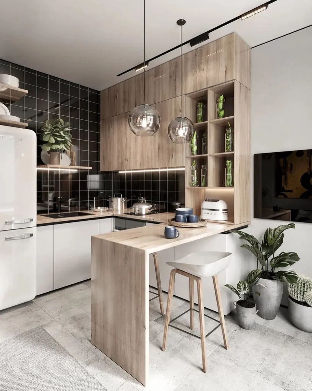 100 款厨房设计-68