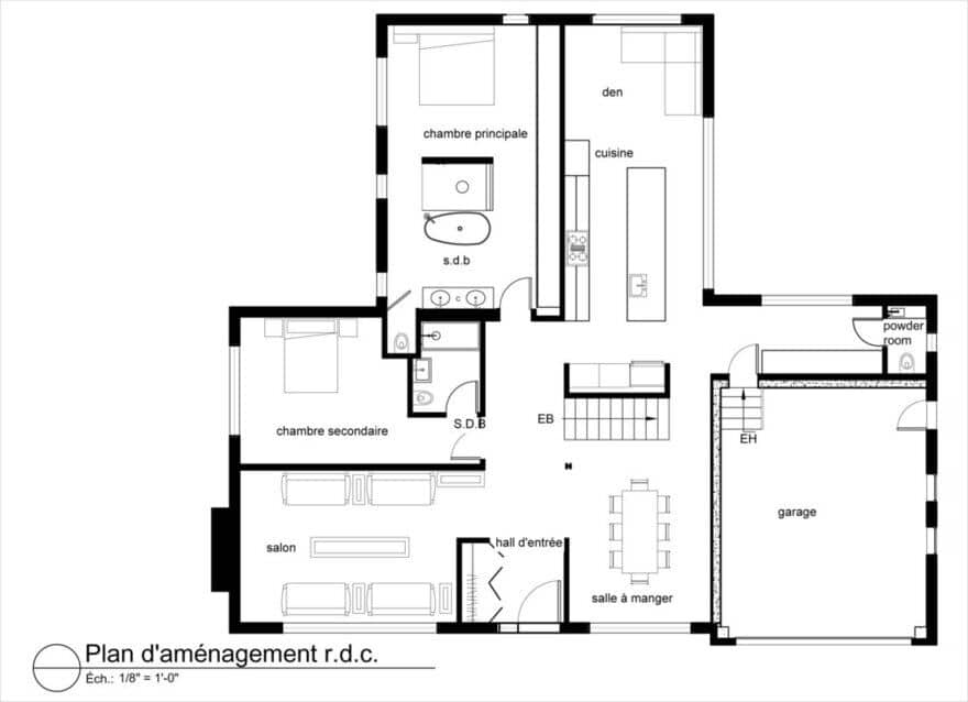 20世纪40年代单户住宅重大翻新丨加拿大蒙特利尔-41