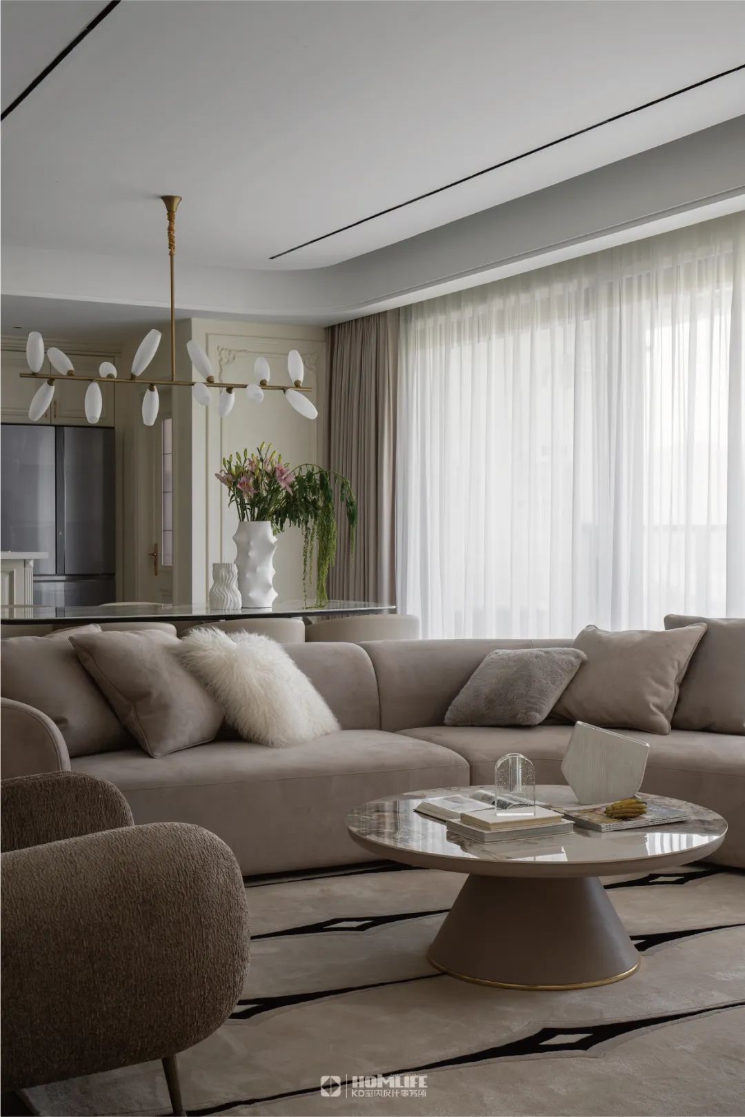 KD私宅｜壹江郡194㎡现代古典风丨中国重庆丨KD室内设计事务所-37