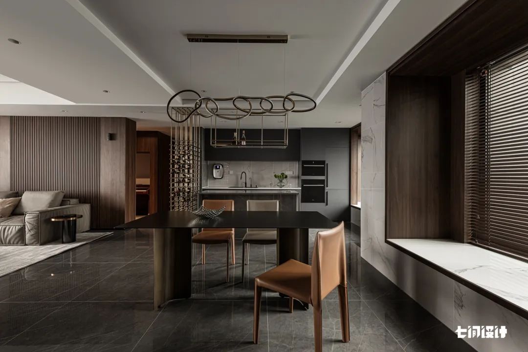 东湖畔的温馨之家 · 多场景设计的亲密空间丨七间设计(IDEAL DESIGN)-21