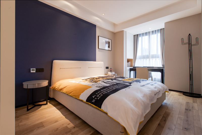 温馨高雅现代简约空间 | 岁晏的视觉均衡之美-5