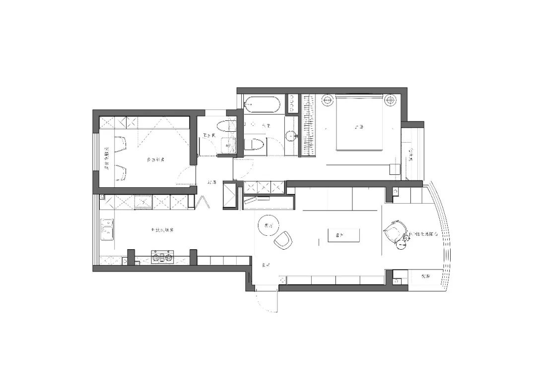 上海粉色少女与蓝色先生的私宅设计，浪漫与梦想的融合-60
