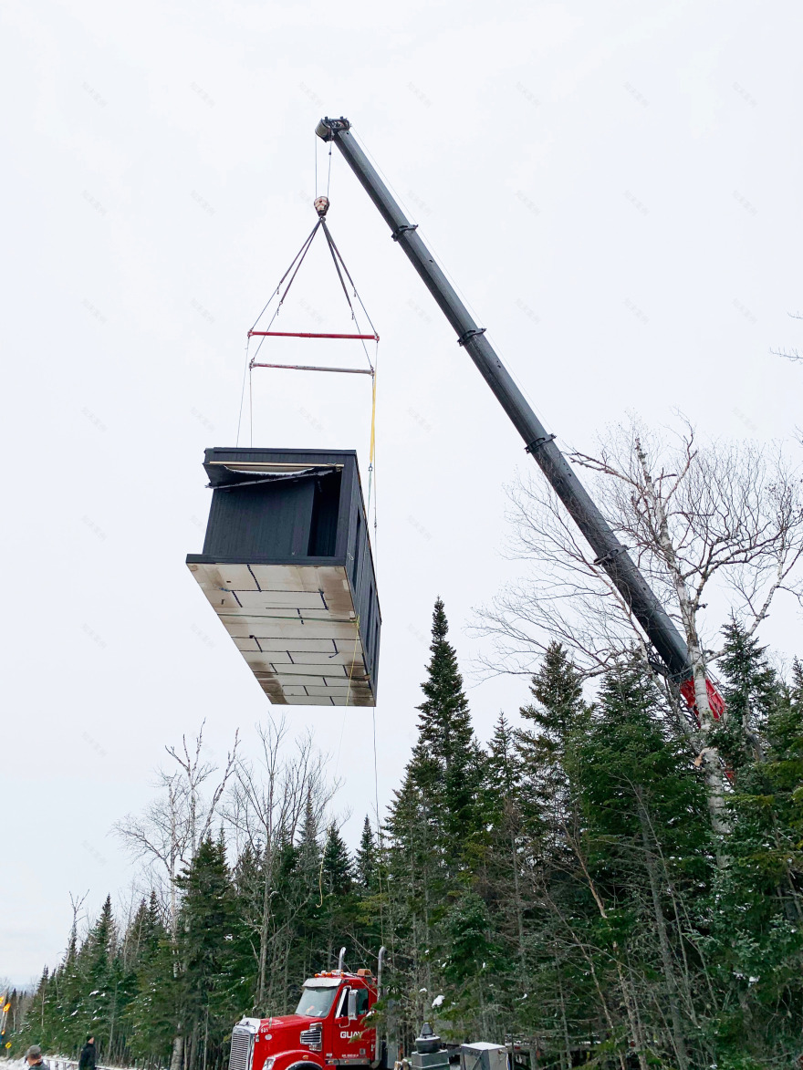 Forest Glamp 露营地丨加拿大魁北克丨Bourgeois,Lechasseur architects-23