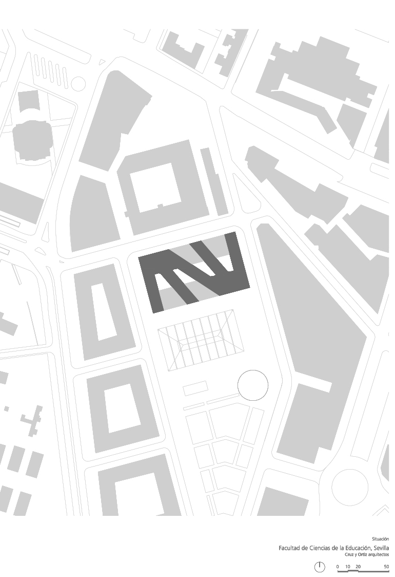 塞维利亚大学科学教育学院 · 创新的叠加建筑设计-57