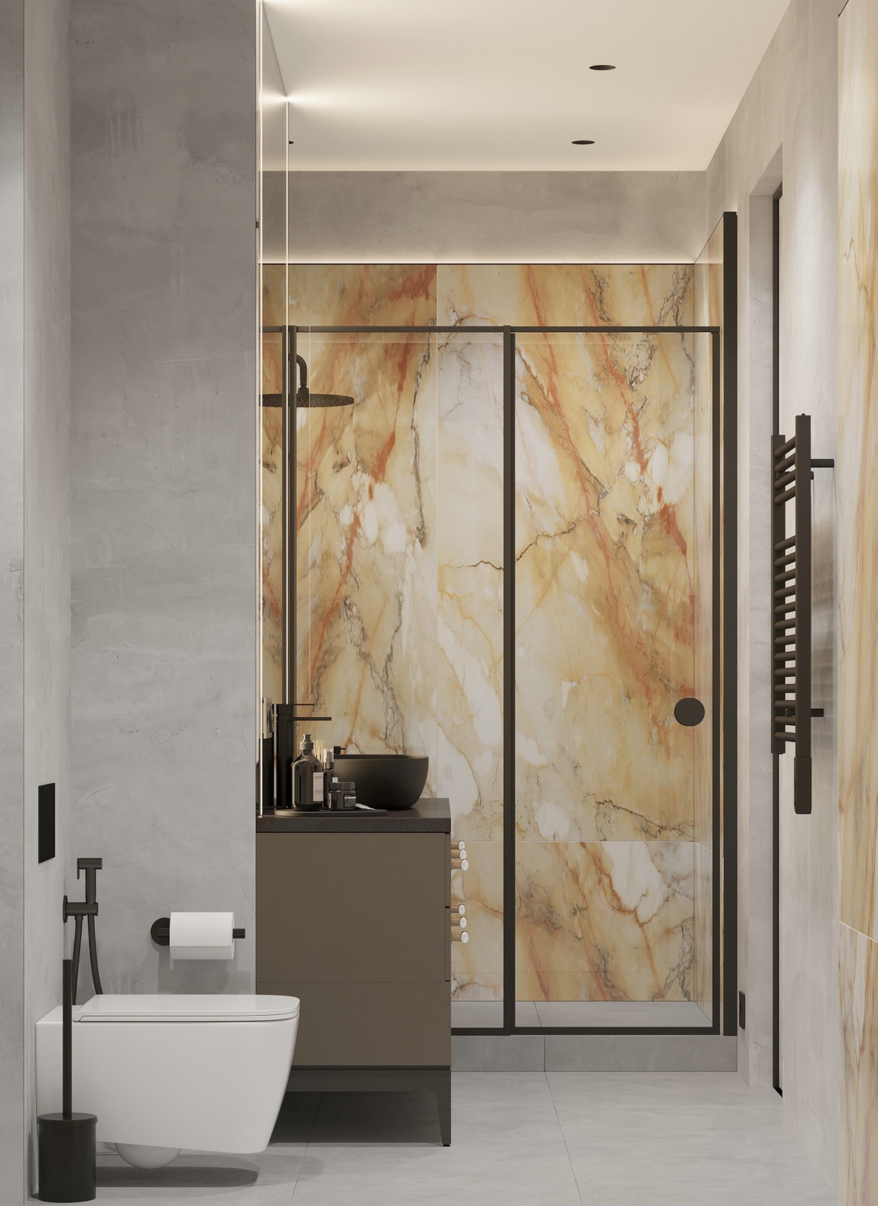 浅色系小空间公寓设计-8