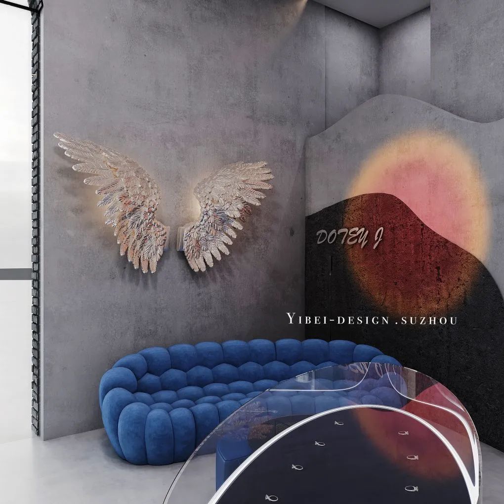 东方之门奢靡珠宝店丨中国苏州丨YIBEI DESIGN-8