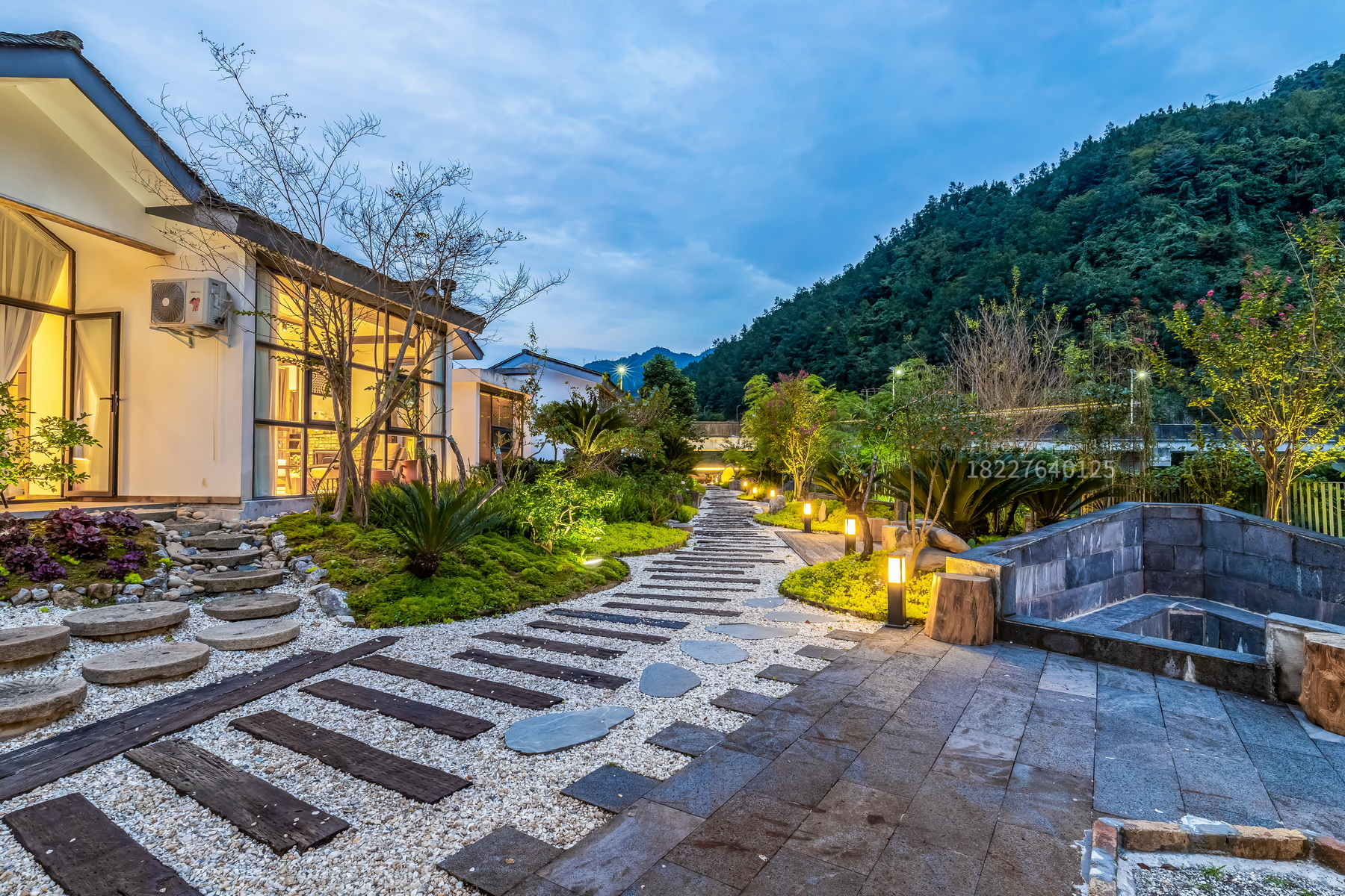 万境壹空悠哉山居温泉民宿空间设计-49