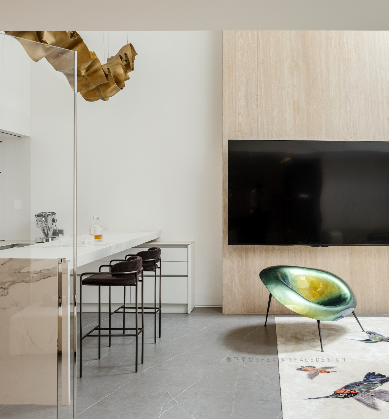 蓉城阳光别墅设计丨中国成都丨舍下草堂-29