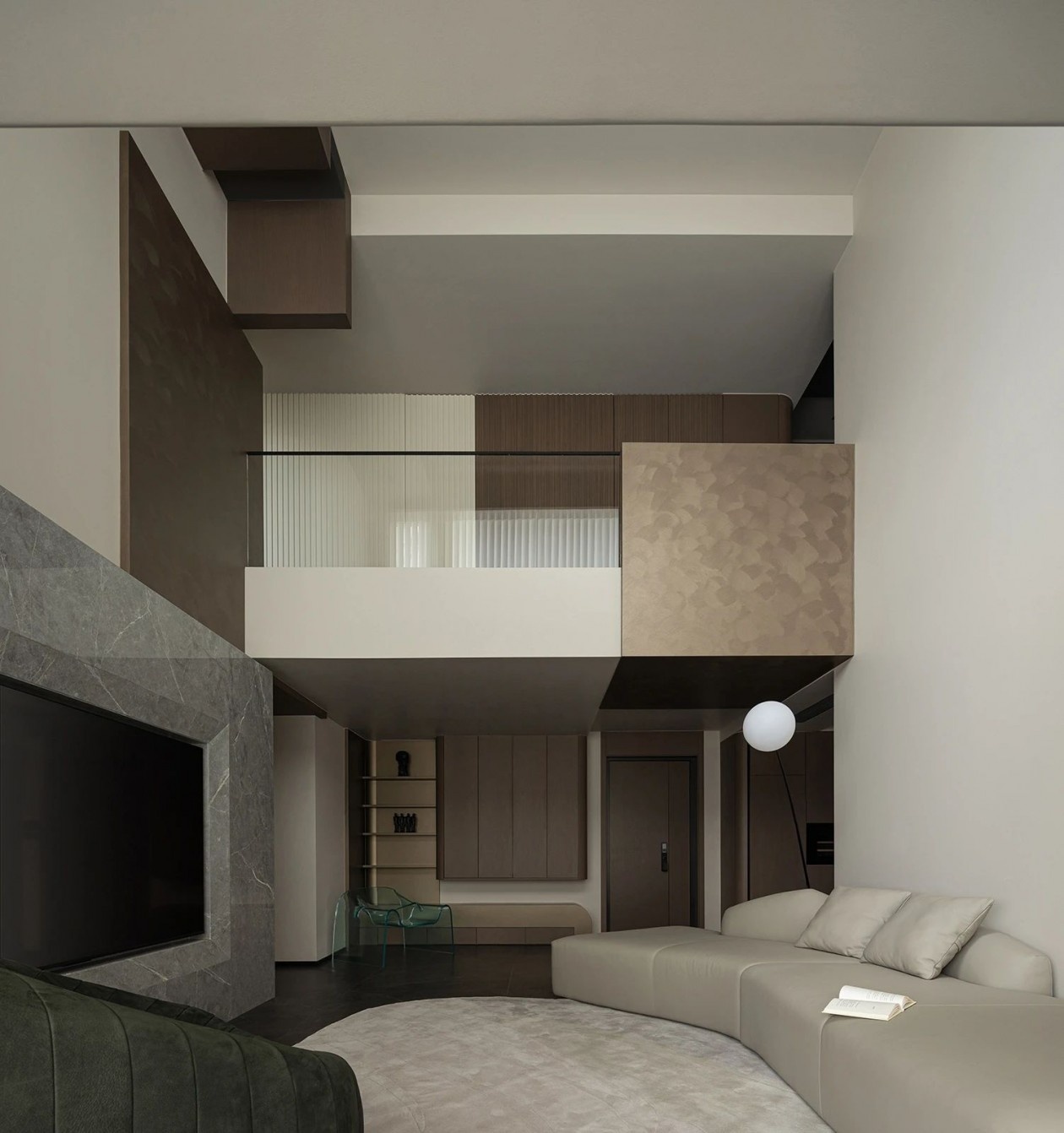 350 平时尚平静的气质空间丨黎水仁佳设计公司-10