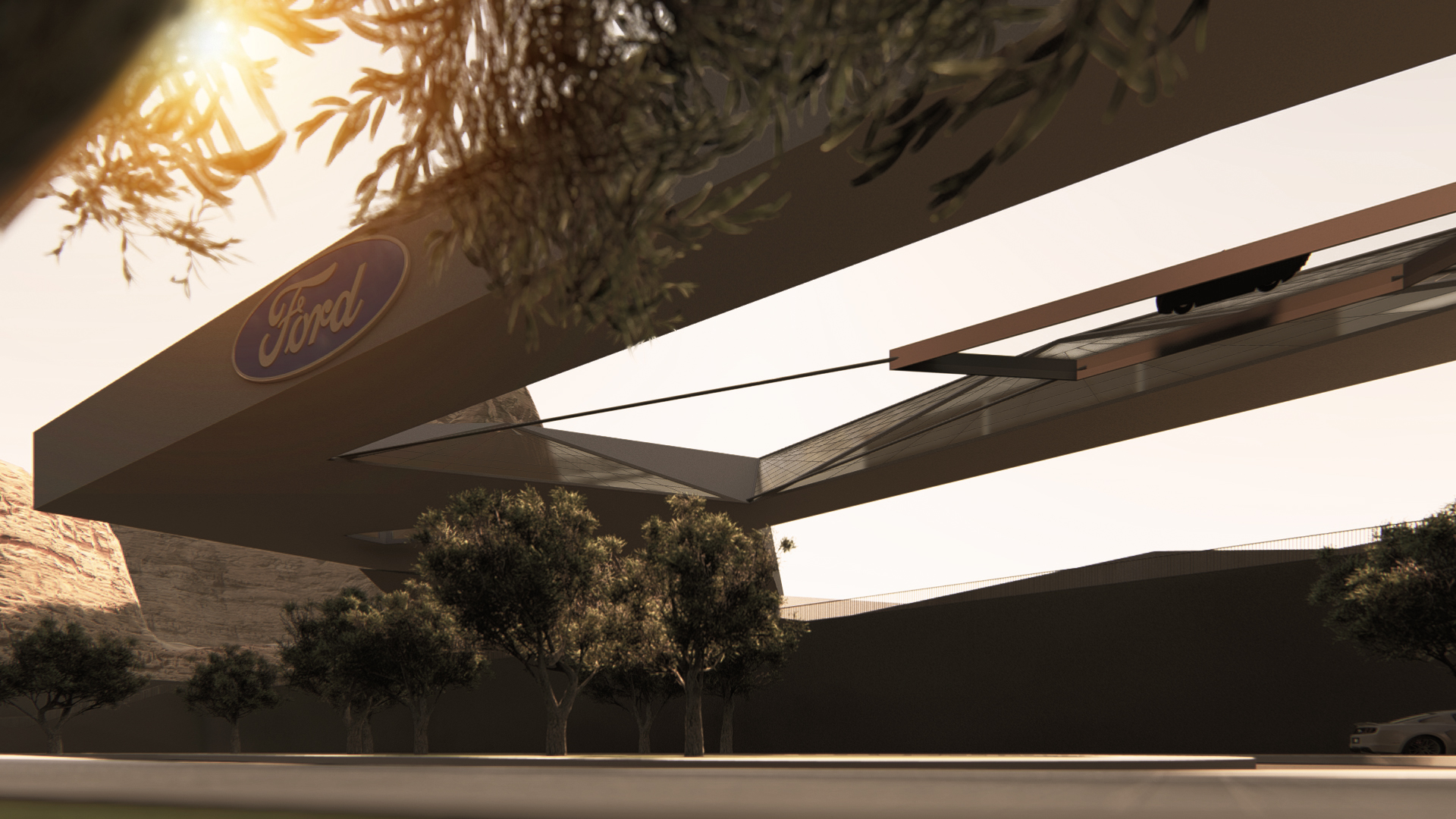 福特汽车公司新汽车博物馆及展厅设计-6